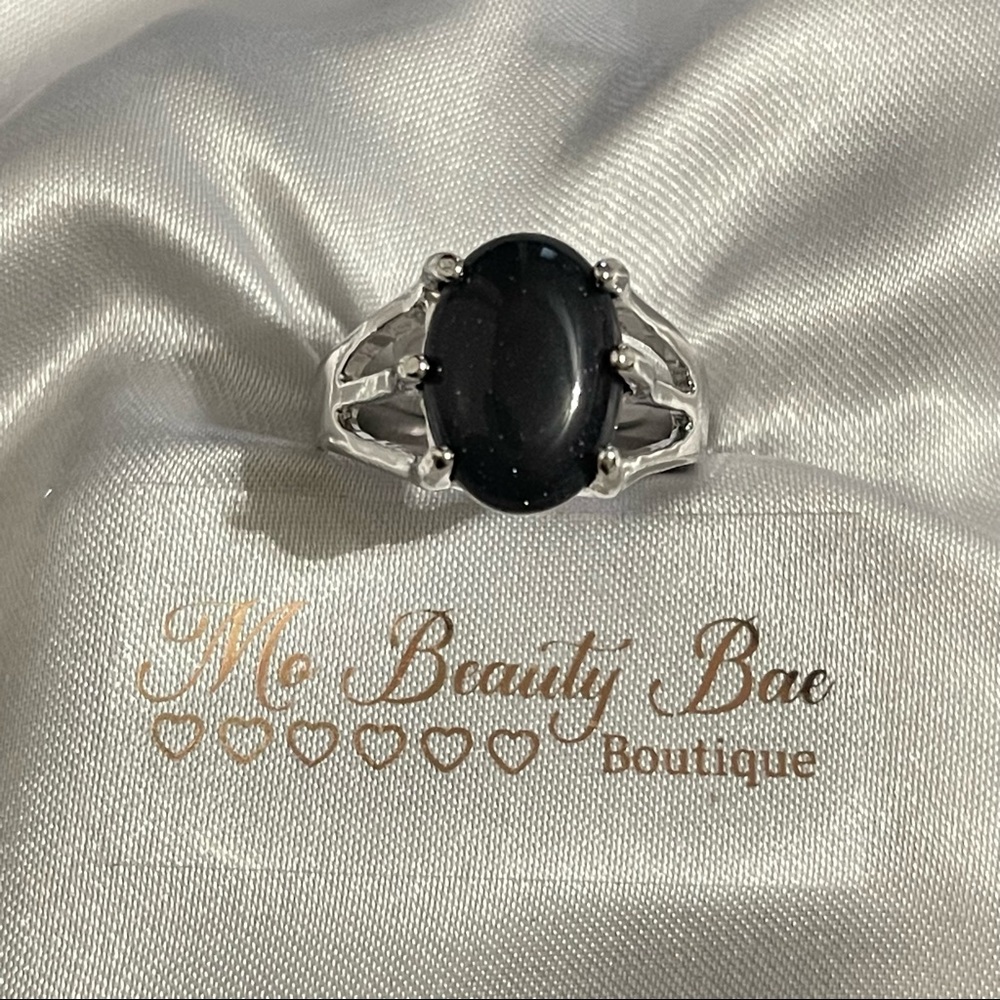 Blue Sandstone Ring - Picture 4 of 6